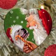 thumbnail image 3 of TIMIFIS Welcome Sign for Front Door Christmas Dog And Old Man Wooden Sign Christmas Decorations - Fall, 3 of 4