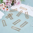 thumbnail image 4 of 10pcs U Shape Bikini Clips Alloy Swimwear Fastener Metal Bikini Pin Buckle Bra Connector Linker Swimwear Front Clasp Replacement, 4 of 5