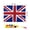 3215British flag, variant on Latch hook rug kit,latch hook cushion kits,National Flag Latch Hook Rug Kit for Adults Crocheting Carpet Rug Yarn Sofa Cushion Mat Tapestry DIY Carpet Arts Crafts 50×38cm/20*15in