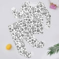 thumbnail image 4 of WEAIXIMIUNG Ensembles de Pyjamas Peints à la Main pour Enfants Garçons & Filles Pyjamas Colorés avec Marqueurs Créatifs b5 4-5 Ans, 4 of 5