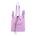 thumbnail image 1 of harper Gym Bag Casual Daypack Sports with Front Pocket Yoga Tap Drawstring Backpack Purple Red, 1 of 10