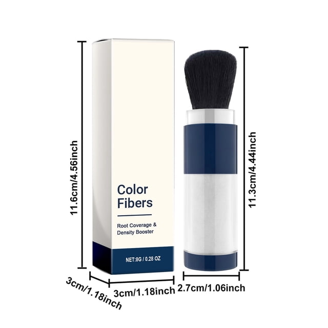 EGNMCR Extra Large Colored Fiber Ribbon For Replenishing Powder Hair Line Powder And Touchup a fiber