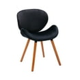 thumbnail image 4 of Porthos Home  Vigo Dining Chair, Velvet Seat & Back, Beechwood Legs Pink, 4 of 5