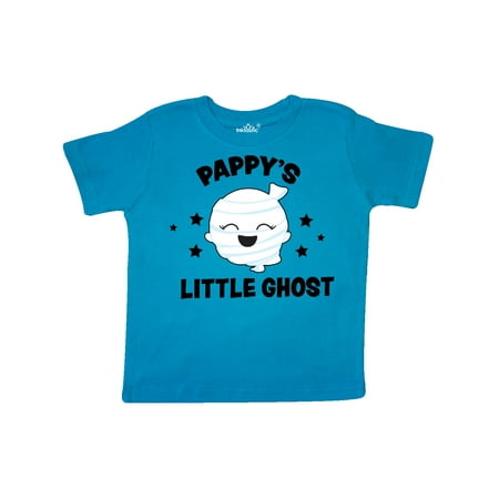 

Inktastic Cute Pappy s Little Ghost with Stars Gift Toddler Toddler Girl T-Shirt