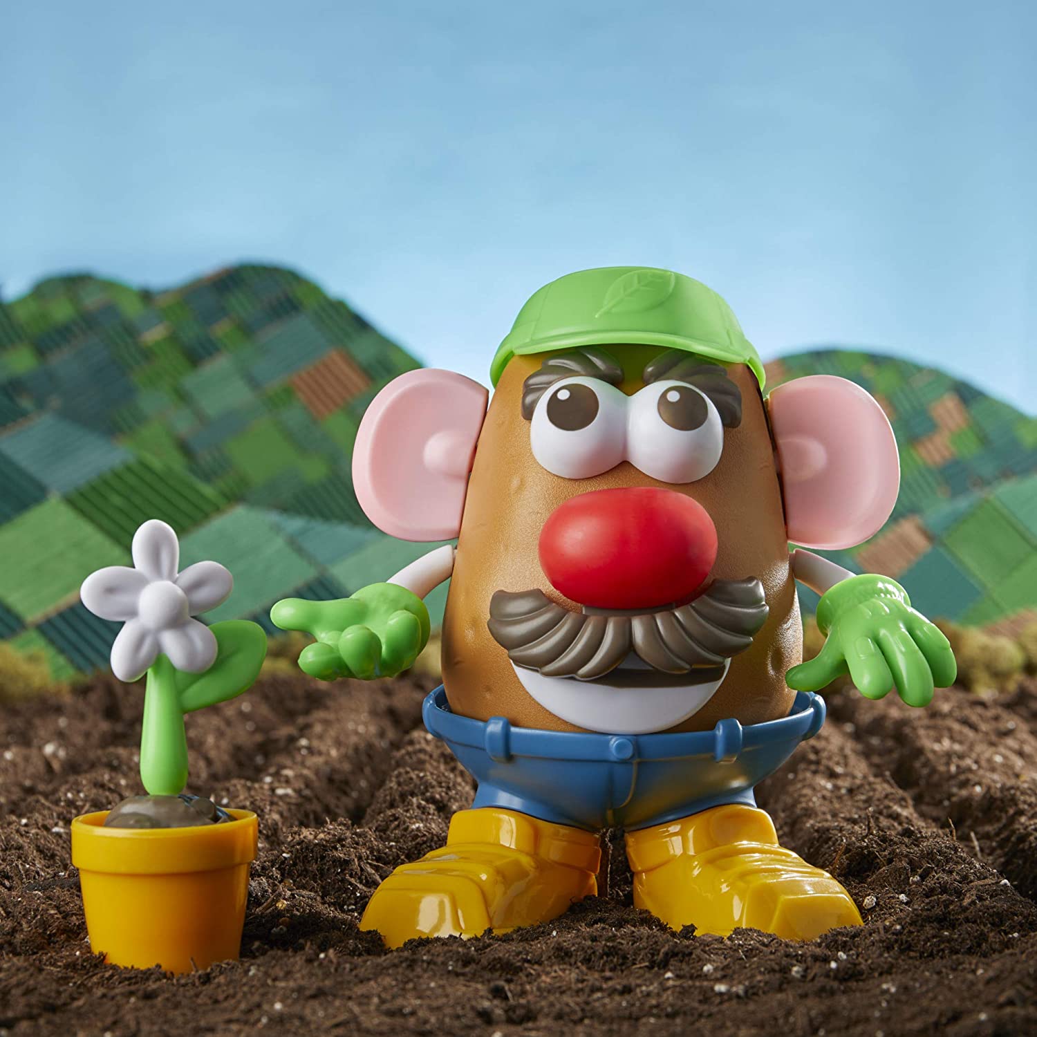 Mr Potato Head Goes Green Toy for Kids Ages 3 and up, Made with Plant-Based Plastic and FSC-Certified Paper Packaging - image 3 of 7