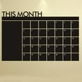 thumbnail image 3 of Big Clearance! Dry Erase Chalkboard Calendar -Vinyl Removable Planner Wall Stickers - Large Reusable Month Calendar Board for Kitchen Fridge, 3 of 6