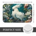 thumbnail image 2 of Yiaed Tropical Parrot Floral Artwork Print Flannel Doormat Mat Outdoor Indoor Door Mats,Welcome Matt Outdoor Front Door Mat Doormat Outdoor Mat Outdoor Mat,16"x24", 2 of 7