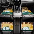 thumbnail image 7 of Zufioo Happy Thanksgiving Day Print Car Floor Mats Four-piece Set, Car Interior Accessories - Corrosion-resistant, Non-Slip, Suitable for Cars, Trucks, Vans, 7 of 7