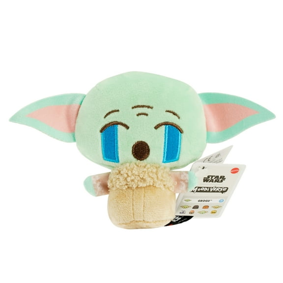 Star Wars Moodiverse Plush Figures with Emotion-Inspired Design, Small Collectible Soft Toys (Styles May Vary)