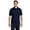 NAVY, variant on Mens 50/50 ComfortBlend EcoSmart Jersey Knit Polo 054 (10 PACK)
