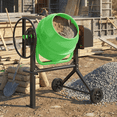 thumbnail image 7 of TABU Electric Cement Mixer,5.5 Cu ft Freestanding Concrete Mixer with Wheels for Stucco/Seeds(Green), 7 of 7