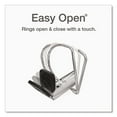 thumbnail image 3 of Cardinal Easy-Open ClearVue Locking Slant-D Binder, 1.5" Cap, 11 x 8 1/2, Black, 3 of 7