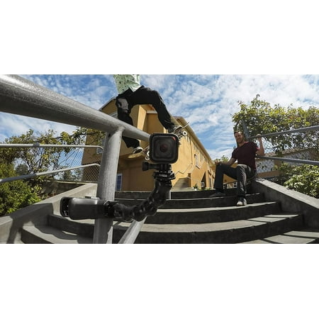 GoPro Jaws Adjustable Clamp Mount, Flex Clamp and Neck, for GoPro HERO3  Black, Multicolor, 1