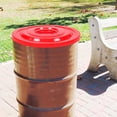 thumbnail image 5 of CHICHUMID Plástica Roja Para Basureros Exteriores Resistente Contra Olores Y Fácil Instalación, 5 of 5