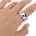 thumbnail image 3 of KAKOWELY Anillo Único De Cobre Abierto Para Mujer Anillo Dorado, 3 of 8