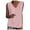 Pink, variant on SHITINN Active Top Set Women Athletic Women Women's Linen Tank Top Casual V Neck Solid Color Sleeveless Summer Basic Camisole