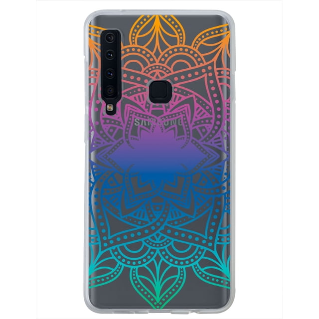 Funda Para Galaxy A9 2018 Mandalas Colores, Uso Rudo, InstaCase Protector para Galaxy A9 2018 Antigolpes, Case Mandalas Colores
