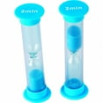 thumbnail image 5 of Minuteurs de Sable 2 Minutes - Petit, Bleu, Lot de 4, 5 of 5