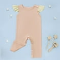 thumbnail image 6 of guohui Newborn Bodysuit Fashionable Solid Romper Summer Clothes for 12 to 18 months, 6 of 8