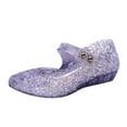 thumbnail image 1 of Kcodviy Sandales Princesse Enfants Bébé Tout-Petit Chaussures de Soutien Compensées Fête Filles Jelly Chaussures Habillées Bébé Filles Cosplay Danse Chaussures Tout-Petit Chaussures en Toile Enfants Chaussures Bébé, 1 of 7