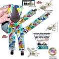 thumbnail image 3 of Hold-Ups Tradesman Series 2" Wide in Painter Pattern Suspenders with Patented No-slip Silver Clips, 3 of 4