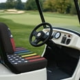 thumbnail image 4 of Psesaysky Golf Cart Seat Covers for Club Car Front and Rear Seat Cushion, LGBT Rainbow Flag Universal Fit for Women Men Ezgo Golf Cart Accessories, Breathable & Easy to Clean, 4 of 8