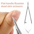 thumbnail image 2 of Cuticle Scissor Rustproof Sharp Single Cross Spring Reduce Friction with Protective Cover Stainless Steel Beauty Care Nail Cutter Scissor for Home, 2 of 8