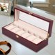 thumbnail image 3 of Caja de reloj organizador elegante caja de exhibición de joyería con para decoración del hogar 6 ranura kusrkot Almacenamiento de relojes, 3 of 8