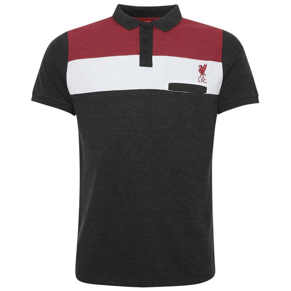 Liverpool FC Vintage Red Mens Football Conninsby Polo T-Shirt LFC Official 