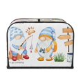 thumbnail image 2 of Fotbe Gnome Camping Fishing for Four Slice Toaster Cover, Fingerprint Protector, Super Soft Appliance Cover And Dust Cover,Bread Dust Cover & Fingerprint Protection, 2 of 7