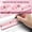 Pink, variant on Aoznliie Math Set, Compass Protractor Sets for Students,Geometry Box with Shatterproof Case,Portable Geometry Kit for School in Purple ,7x3 inch