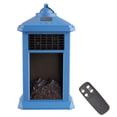 thumbnail image 5 of WEWARM Electric Ceramic Desktop Lantern Freestanding Fireplace, Blue, 5 of 8