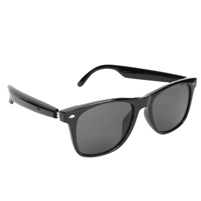 Lunettes de Traduction AI, Lunettes de Soleil à Réponse Rapide avec Micro Intégré pour Voyage