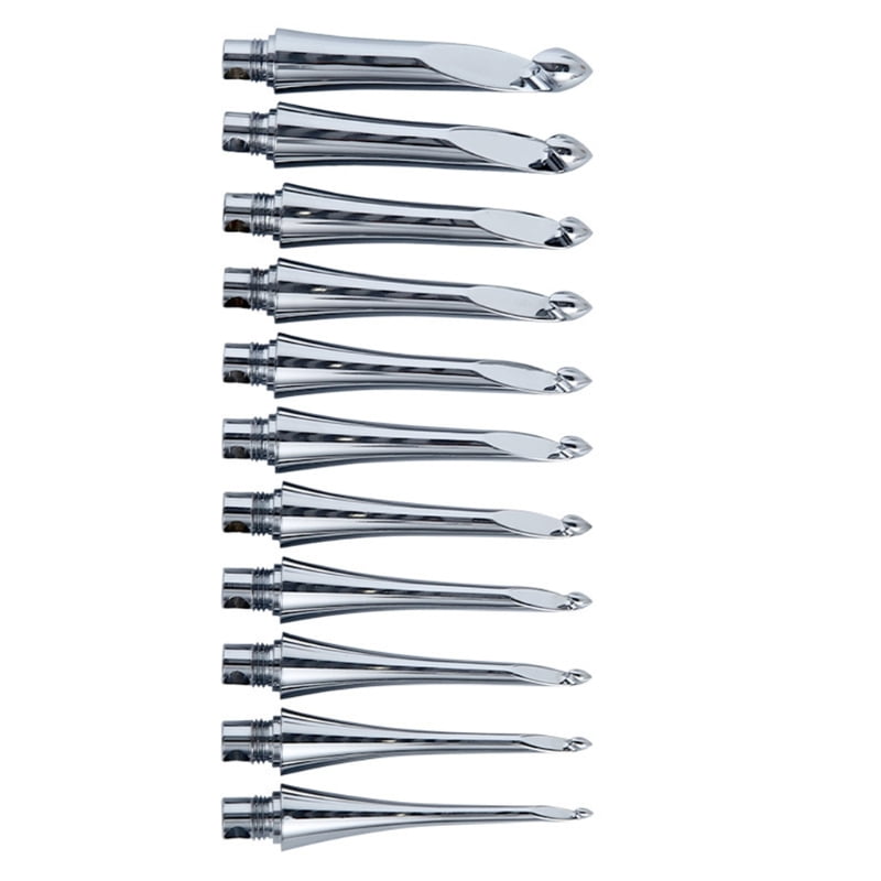 Tunisian Crochet Hook with 11 Size Tip 3.5mm-10mm Ergonomic Grip Crochet Hook