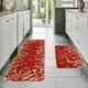 thumbnail image 4 of Juego de Dos Tapetes de Cocina para El Día de San Valentín. Alfombra para El Hogar, Dormitorio, Entrada, Baño., 4 of 6