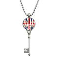 thumbnail image 1 of Collar Colgante Vintage Gran Bretaña bandera del Reino Unido Big Ben Joyas, 1 of 3