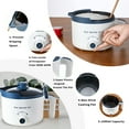 thumbnail image 4 of Wax Melter for Candle Making with Thermometer, Electric Wax Melting Pot Kit with Wicks, Double Candle Making Crock Set with Measurements, 4 of 7