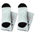 thumbnail image 3 of ThisWear Retirement Gifts for Women Best Quitter Ever Floral 1-Pair Novelty Crew Socks, 3 of 5
