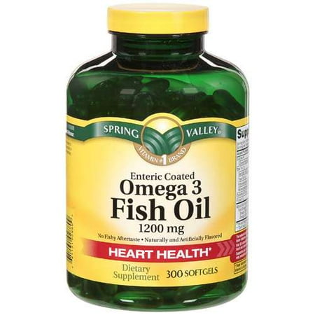 Spring Valley: Omega 3 Fish Oil Dietary Supplement, 250 ct