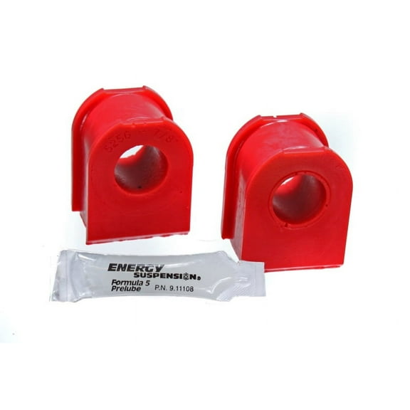 Energy Suspension 73-76 Chrsyler A-Body / 70-72 B-Body Red 7/8in Front Sway Bar Bushings Fits select: 1970-1974 DODGE CHALLENGER, 1973-1976 PLYMOUTH VALIANT