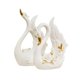 thumbnail image 5 of Figura de cisne de 2 piezas, escultura de Animal, artesanía, decoración de mesa de cisne, adorno de mesa para dormitorio, regalos del Día de San, 5 of 9