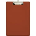 thumbnail image 2 of Coolnut Plain Clear Rust Solid Color Clipboard, Acrylic Standard A4 Letter Size Clip Board with Low Profile Clip for Office, Classroom, Doctor, Nurse and Teacher, 12.5"x9", 2 of 7