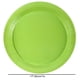 thumbnail image 3 of Platos desechables, platos redondos de papel, suministros para recuerdos de fiesta en casa, 10 Uds. (verde), 3 of 4