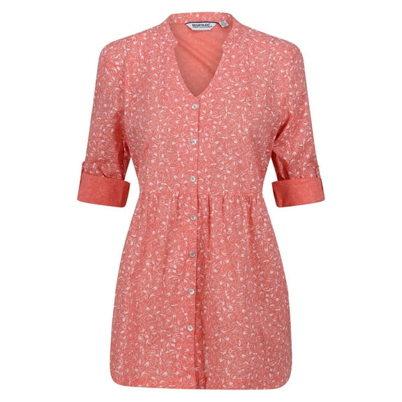 Regatta Womens Nemora Birds Cotton Blouse