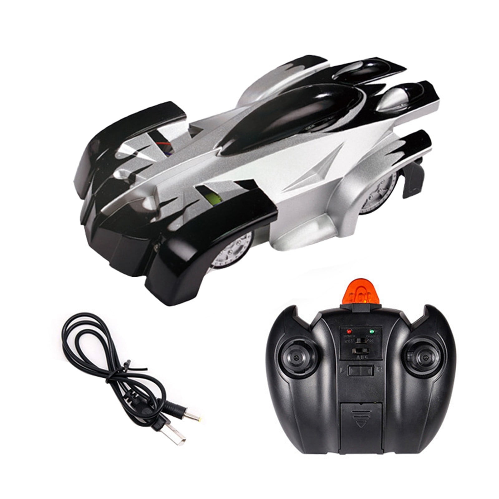 Remote Control Wireless RC Car Toy 360 Rotation Stunt Cars Toy For 4 60Years Old Boys Kids Silver Remote for Boys Remote Control Spaceship Driving Wheel Remote Control Water Remote Control compatible