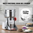 thumbnail image 2 of KFFKFF 1000g Commercial Spice Grinder Electric Grain Mill Grinder High Speed, 2 of 9