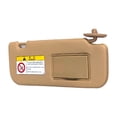 thumbnail image 1 of Parasol para coche con espejo, repuesto práctico para Toyota Yaris L Vios Lado del pasajero color beige, 1 of 8