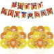 thumbnail image 2 of Juego de decoración con globos para fiesta de gatos Garfield, suministros para fiestas de cumpleaños infantiles, pancartas, adornos para tartas, pancartas para tirar, regalo, 2 of 5