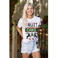 thumbnail image 5 of Ugly Christmas Fruit Cake Pattern Graphic T Shirt Men or Women Brisco Brands S, 5 of 6