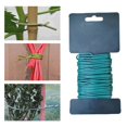 thumbnail image 2 of de Jardinería Multifunción Lazos de Alambre para Plantas Sujeción Revestida de Plástico Duradero Sujetadores de Cables de Jardín Cordones 35 mm shamjiam Jardines de alambre de amarre, 2 of 8
